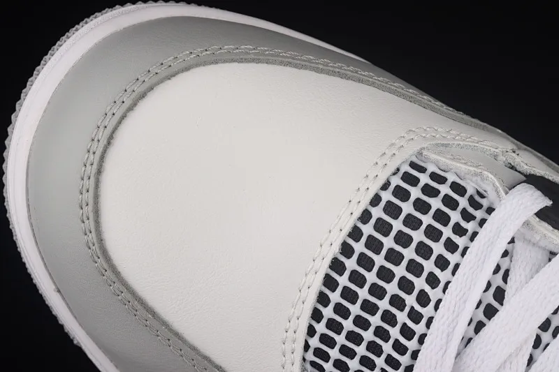 All categories Air Jordan Jordan series basketball shoes Air Jordan 4 Air Jordan 4 Retro GS "Light Smoke Grey" AJ4 Joe 4 white smoke gray basketball shoes CT8527-021